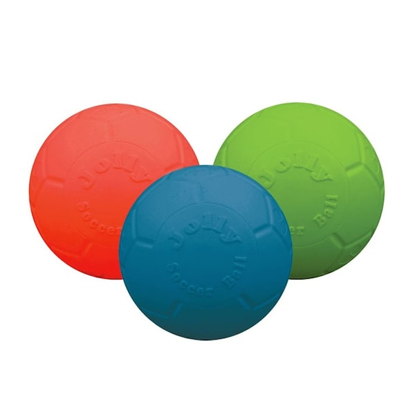 Jolly Pets Jolly Soccer Ball ORANGE 8" - 3421-OR-8