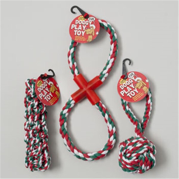 Regent Products Dog Toy Christmas Chews Rope, 48PK - 66708P