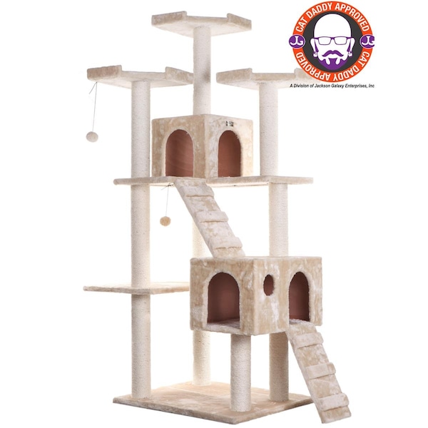 Petpride Armarkat Classic Cat Tree 50 x 26 x 74 - Beige - PE8281