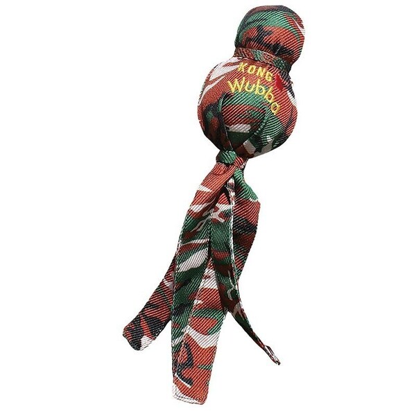 Kong Wubba WM1 Dog Toy, L, Camouflage, Nylon, Assorted - KO-WM1