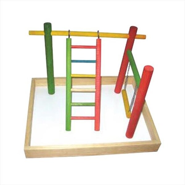 A&E Cage A&E Cage HB46411 Wood Tabletop Play Station - 20 X 15 X 14 In. - HB46411
