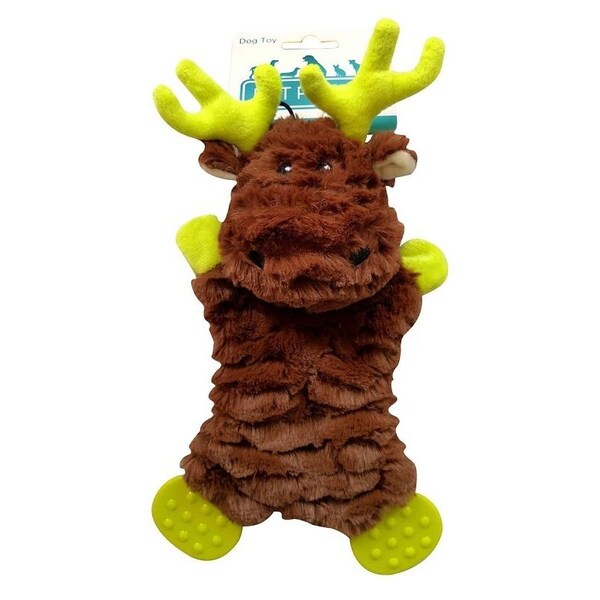 Pet Park Blvd Dog Toy, Flatties, Moose - US2206 16