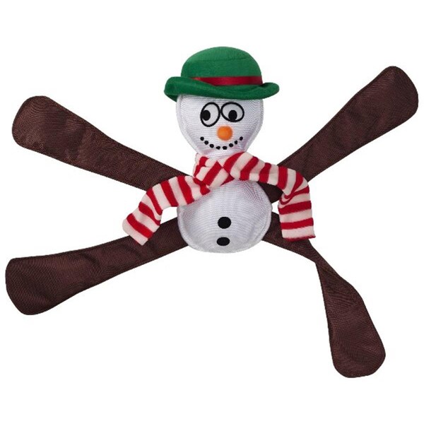 Doggles Pentapulls Snowman Holiday Dog Toy - TYPESN-24