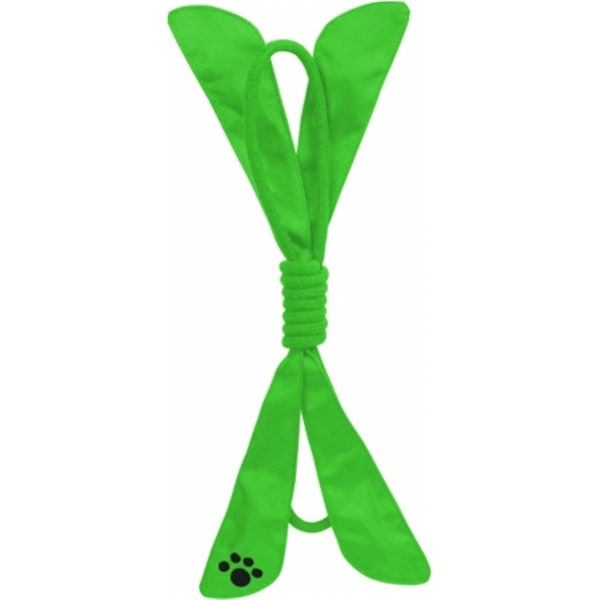 Petpurifiers Extreme Bow Squeek Pet Rope Toy GreenOne Size - PE678217