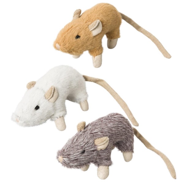 Ethical Products 4 in. House Mouse Helen Catnip - Assorted - EP52082