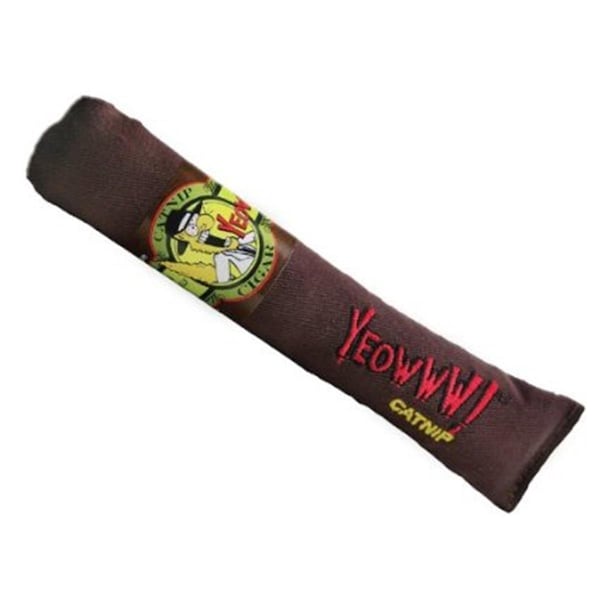 Duckyworldyeowww Cigar Catnip Toy Singles 7 in - 812402000072