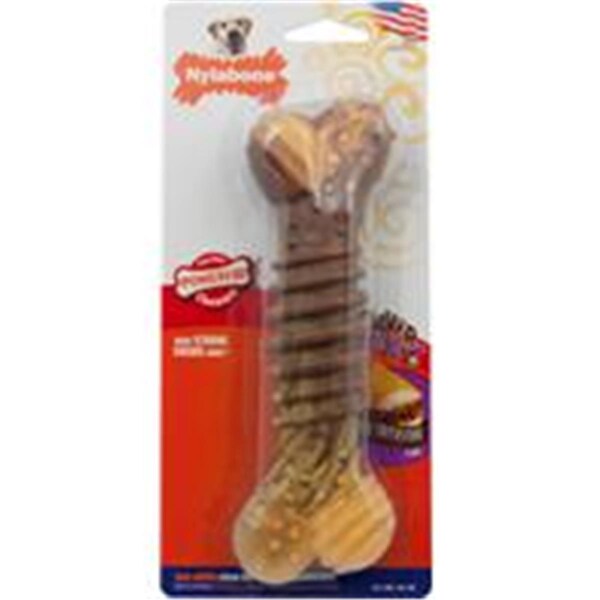 Nylabone Bones Nylabone Corp Bones Flavor Frenzy Dura Chew Textured Dog Chew - Cheesesteak Souper - 491483