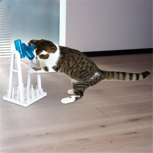 Trixie Pet Products TRIXIE Pet Products 4591 Mad Scientist for Cats - Blue & White - 4591