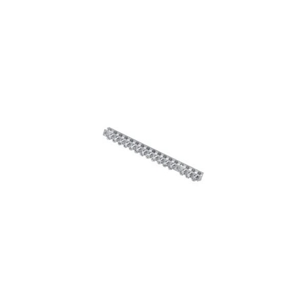 Siemens Ground Bar Kit, 12-1/4 in L, 15 -Terminal, 14 to 4 AWG Wire, Aluminum/Copper - EC2GB152