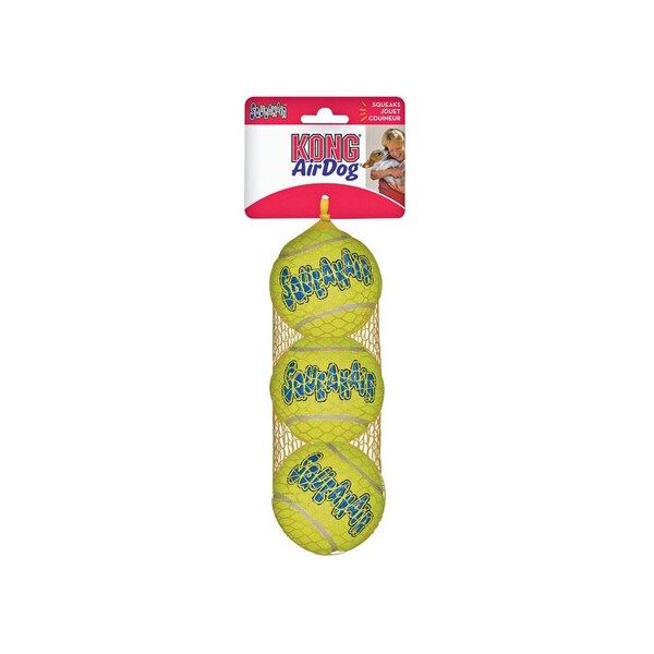 Phillips Pet Food Supply Pet Tennis Balls Squeaker Green Rubber Medium Green - AST2
