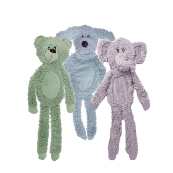 Multipet 19 in. Aroma Dog Fleece Flattie - Lavender Scented, Assorted Color - MU34601
