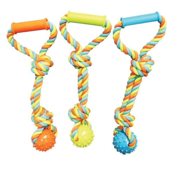Chomper Dog Toy, Tug Spike Ball, Thermoplastic Rubber - WB15520