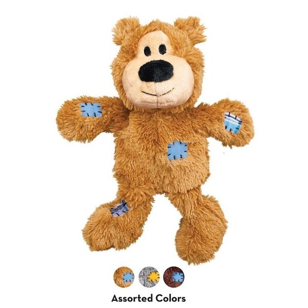 Kong Wild Knots NKR1 Dog Toy, L/M, Bear, Assorted - KO-NKR1