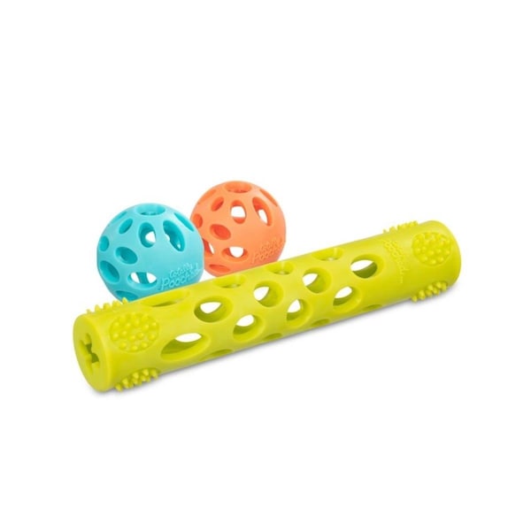 Totally Pooched Huff N Puff Dog Toys - Assorted Color, 18PK - 628043607484
