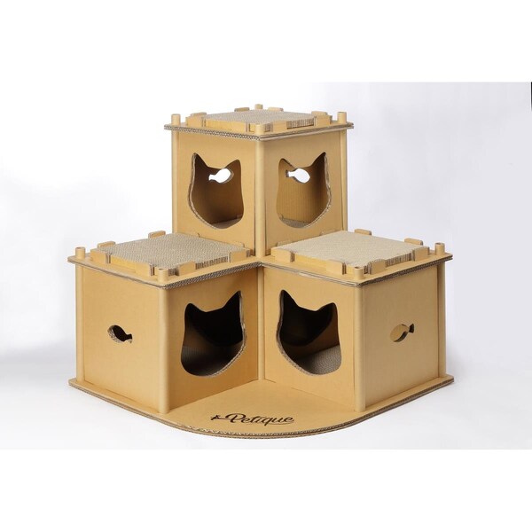 Petique Feline Fortress Cat House by - CH04010200