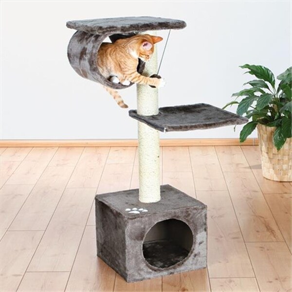 Trixie Pet Products TRIXIE Pet Products 43952 San Fernando Cat Tree; Platinum Gray - 43952