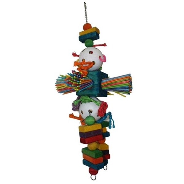 A&E Cage A&E Cage HB01397 25.5 x 11 x 11 in. Parrots Delight Bird Toy; Large - HB01397
