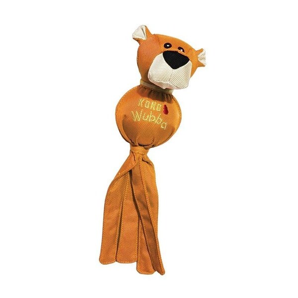 Kong Wubba Ballistic Friends WBF1 Dog Toy, L, Nylon, Assorted - KO-WBF1