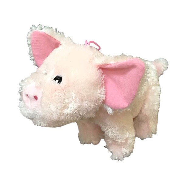 Steel Dog Steel Dog Barnyard Pig with Tennis Ball - 54332