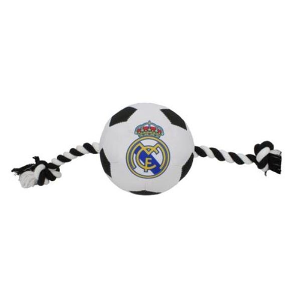 Pets First Real Madrid Nylon Soccer Ball Pet Toy - RMA-3105
