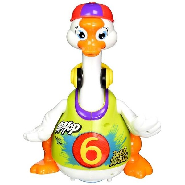 Azimport AZImport PS828 Green Dancing Hip Hop Goose Development Musical Fun Toy; Green - PS828 GREEN