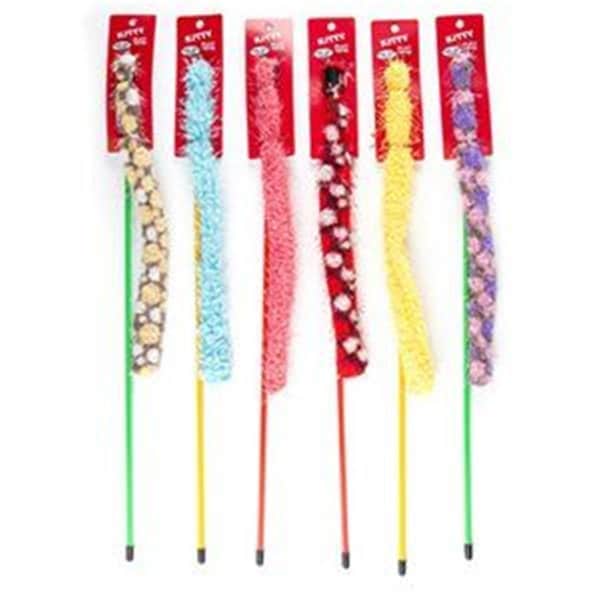 Regent Products Cat Toy Rope Chews; Multi-Color - Pack of 72 - 256346