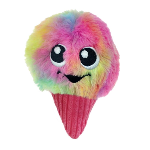 Petpath Food Junkeez Snow Cone Plush Dog Toy - Small - PE2640046
