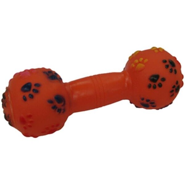 Boss Pet Boss Pet Products 51657 Large Vinyl Dumbell Dog Toy - 8199846