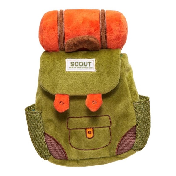 Houndsabueso Plush Rucksack Dog Toy, Multi Color, 3PK - HO3310311