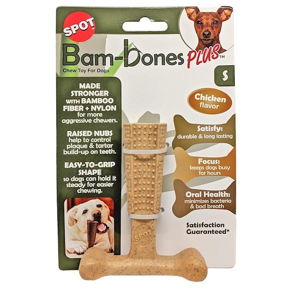Ethical Dog 4 in Bambone Plus Chew Chicken Toy for Dogs - 54489