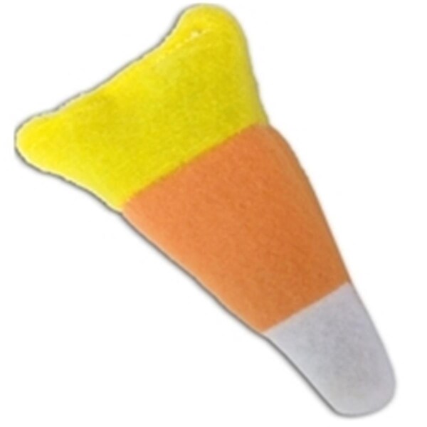 Petpurifiers Candy Corn Catnip Toy Cat n Around Non Refillable on Hang Tag - PE78552
