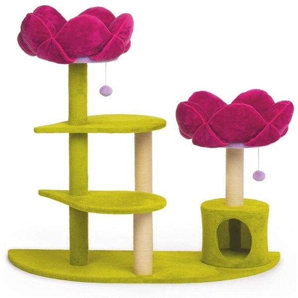 Prevue Pet Products Kitty Power Flower Garden Cat Tree Tower - PP-7324
