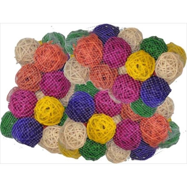 A&E Cage A&E Cage HB46569 Colored Vine Balls; 2 In. - 100 Pack - HB46569
