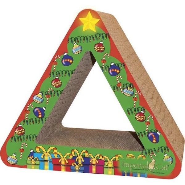 Imperial Cat Imperial Cat 01021 Small Christmas Tree Cat Scratcher - 1021