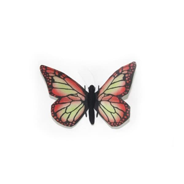 Hansa 5.5 in. Butterfly Plush ToysRed - 7103