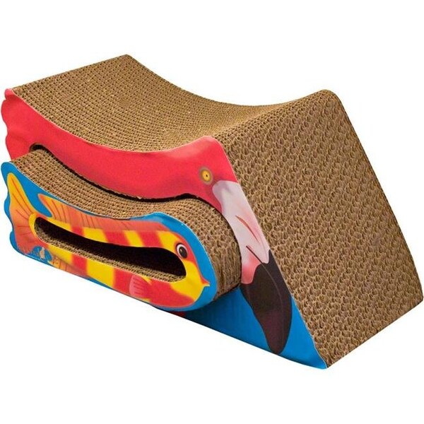 Imperial Cat Imperial Cat 01047 Fins 'n Feathers Cat Scratcher - 1047