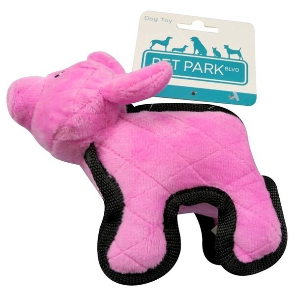 Pet Park Blvd Dog Toy, S, Chew Toy, Tuffimals Pig - US2021 14 22