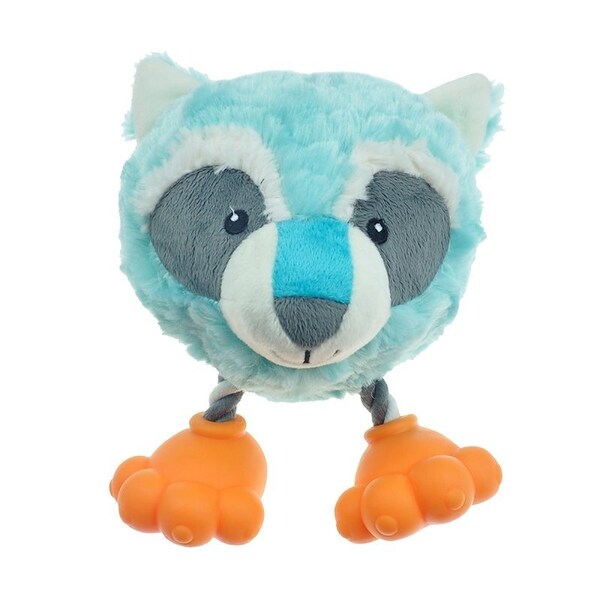 Pet Park Blvd Dog Toy, Footies Toy, Raccoon - US2263 13
