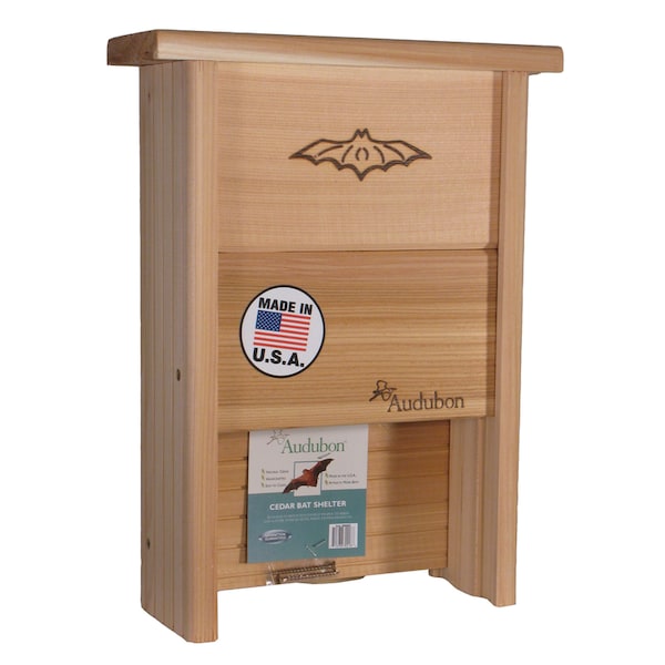 Woodlink Woodlink 16 in. H X 12 in. W X 4.25 in. L Cedar Bat House - 24228