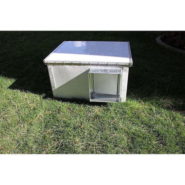 K9 Kennel Store The Cube Aluminum Insulated Dog House 26in Tall - K9-CDH