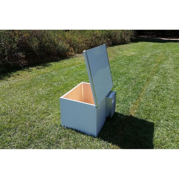 K9 Kennel Store The Cube Aluminum Insulated Dog House 26in Tall - K9-CDH
