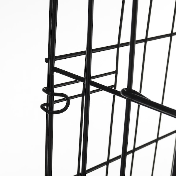 Pet Adobe 2193 Pet Adobe 42" Folding Pet Crate Double Door Kennel Wire Cage for Dogs, Cats or Rabbits - 222527PWD
