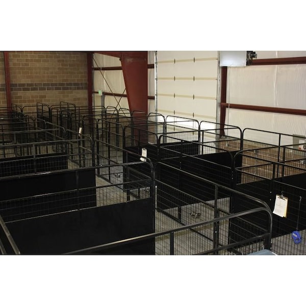 K9 Kennel Store 4ft X 6ft Multiple Standard Full Stall Dog Kennels x2 - MWW4X6FSX2