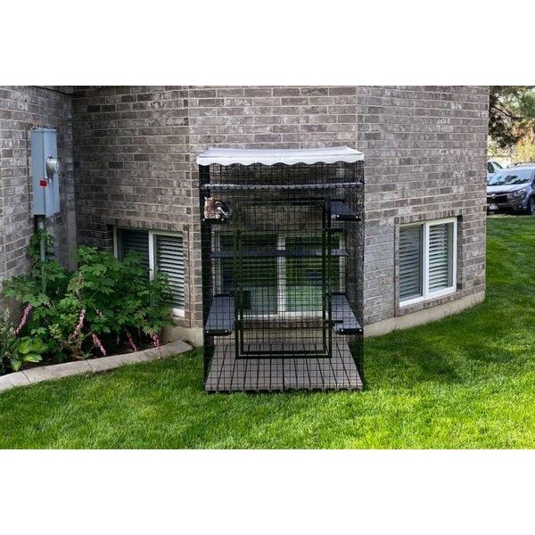K9 Kennel Store 48in X 48in X 72in Outdoor Catio Enclosure - 48X48X72-OCE