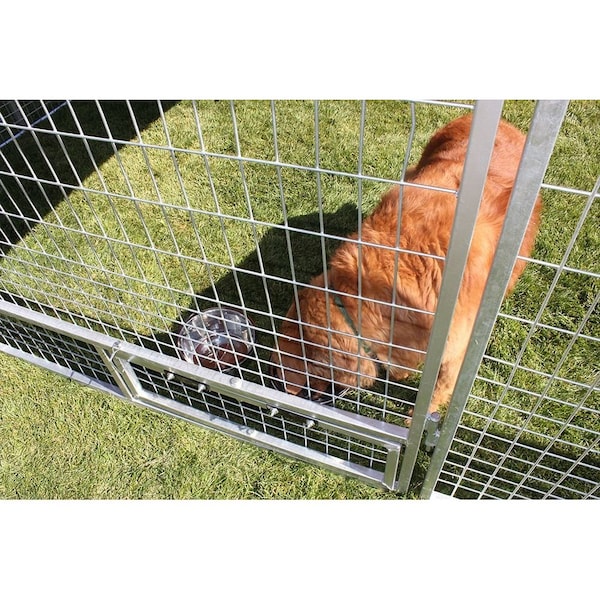 K9 Kennel Store 4' X 6' Multiple Pro Full Stall Dog Kennel x3 - MPR4X6FSX3