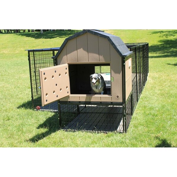 K9 Kennel Store 4ft X 4ft Modern Barn Large Outdoor Dog House - K9KB
