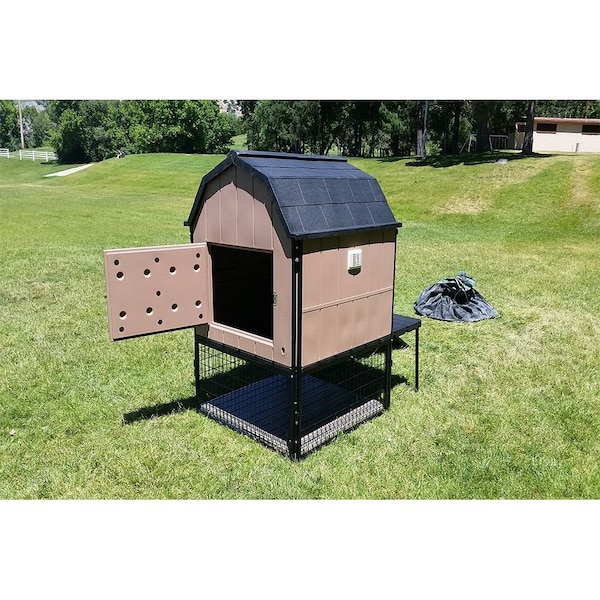 K9 Kennel Store 4ft X 4ft Modern Barn Large Outdoor Dog House - K9KB