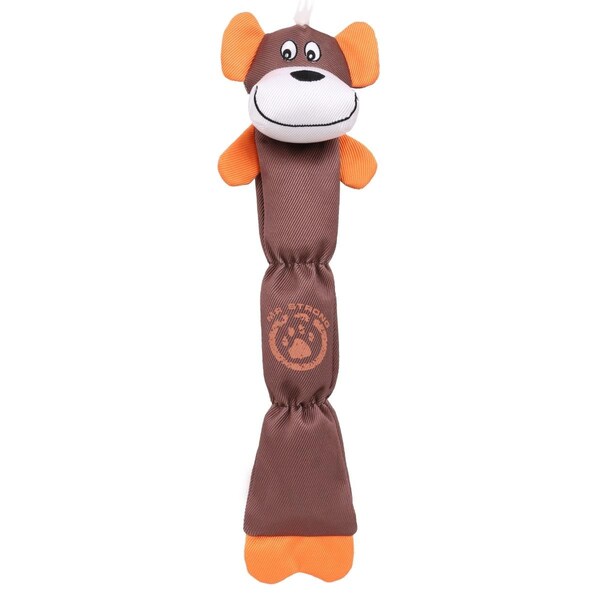 Petpurifiers Dura Chew Plush Chew Dog ToyBrown One Size - PE678256