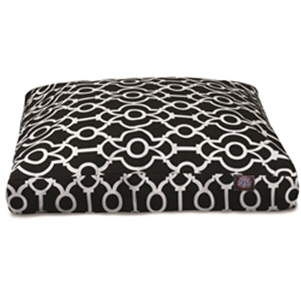 Majestic Pet Athens Black Small Rectangle Dog Bed - 78899560576