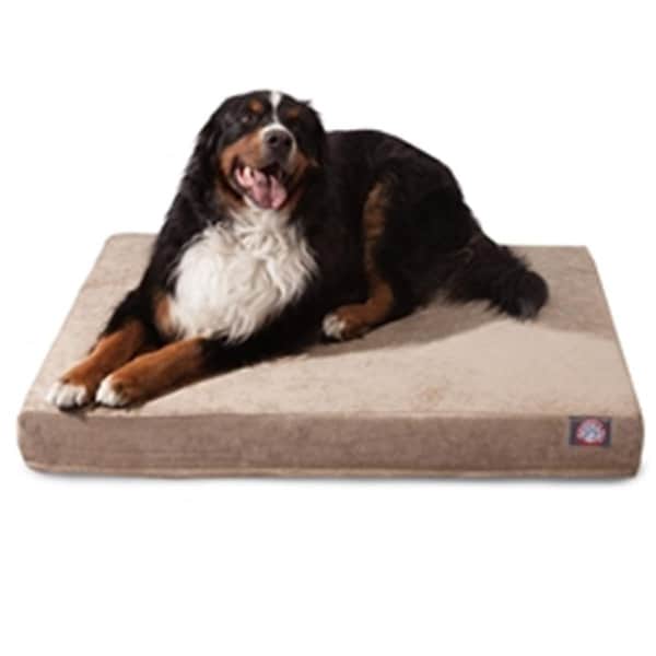 Majestic Pet Pearl Villa Large Orthopedic Memory Foam Rectangle Dog Bed - 78899551669